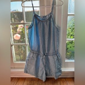 Splendid Chambray Denim Romper